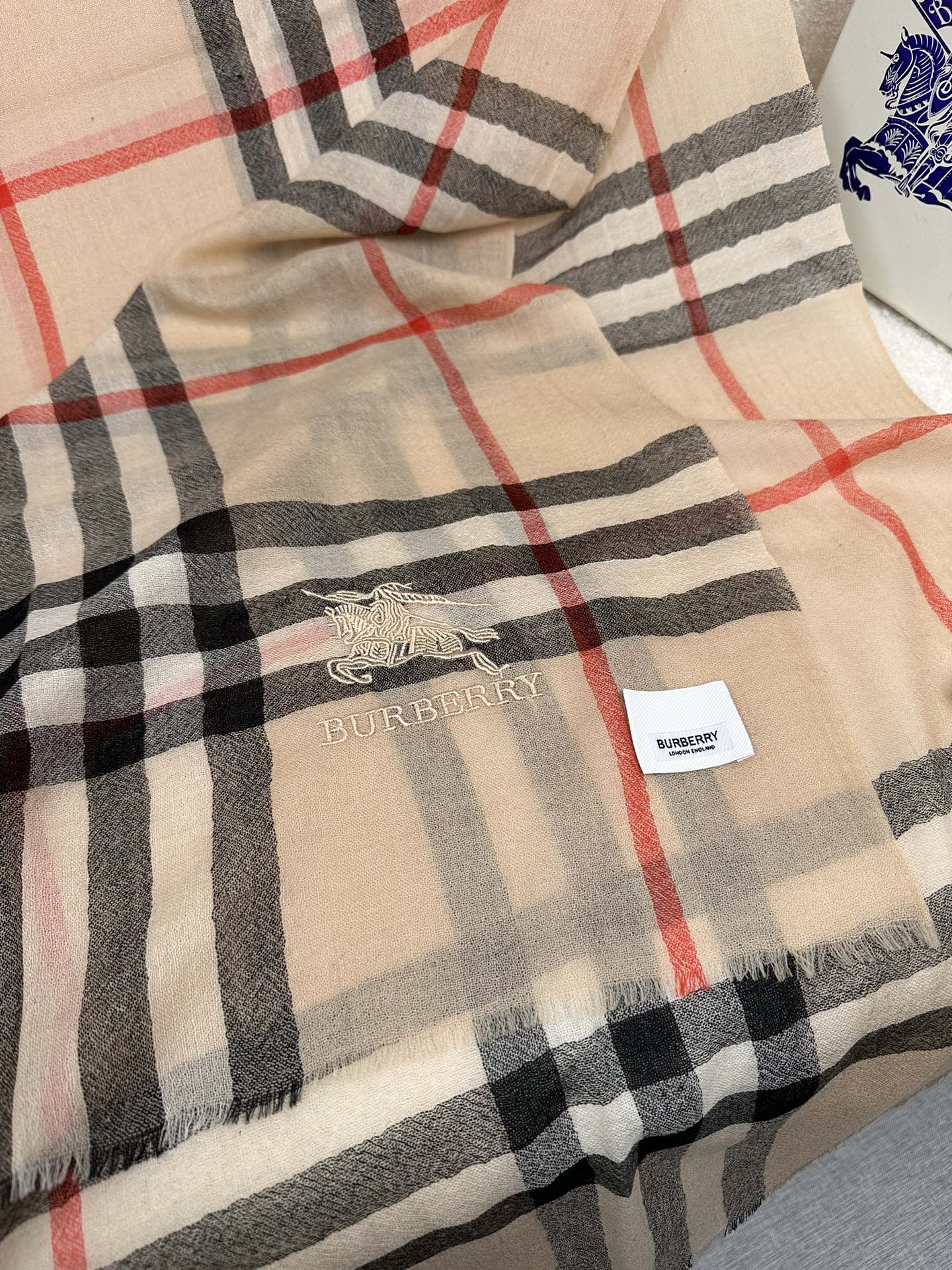 BBR SCARF 220 CM IN CASHMERE 490973
