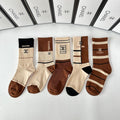 CHANEL CREW SOCKS 417461 ( 1 BOX )